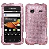 Rhinestones Protector Case for Samsung Galaxy Prevail M820, Pink Full Diamo ....