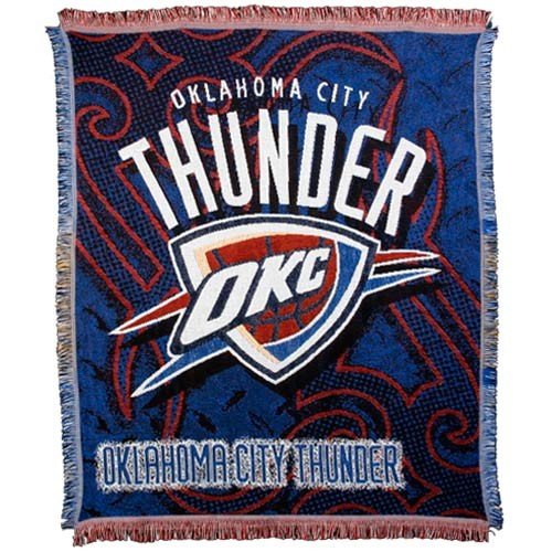 Northwest Oklahoma City Thunder Acrylic 48X60 Throw 48 X 60