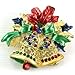 Soulbreezecollection Jewelry Green Red Ribbon Bow Jingle Bells Charm