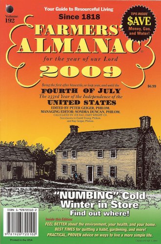 Farmers Almanac 2009 (Farmers' Almanac)