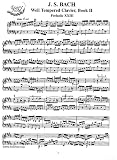 Bach, J.S. Book II: Prelude and Fugue No. 23: Instantly download and print sheet music