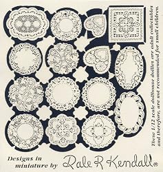 Jeannetta Kendall Dollhouse Miniature Doilies