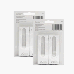 Braun LF40 Ear Thermometer Lens Filters, 2 Pack, 80 Filters Total