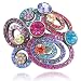Vintage Ring Strass Verstellbar