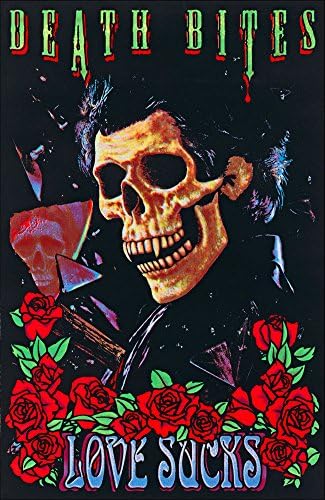 Death Bites Love Sucks Blacklight Poster - 23" x 35"