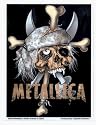 Metallica - Pirate Skull - Sticker / Decal