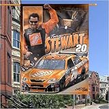 Tony Stewart Vertical NASCAR Flag
