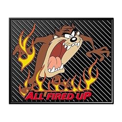 Taz "All Fired Up" Molded 14" x 17" Utility Mat