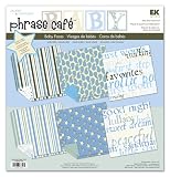 EK Success Baby Faces Christopher and Zachary 12 x 12 Inch Paper Pack 10 Sheets (COBF017PP
