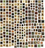Alpha Tiles by Tim Holtz Idea-ology, 255 Tiles, 11/16 Inches Each, Chipboard, Multicolored, TH93046