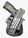 Fobus Holster Standard Paddle Holster, RH, Sig 2022/P250