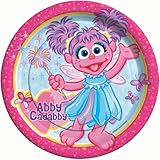 Abby Cadabby Lunch Plates, 8ct