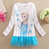 Frozen Elsa Blue Crinoline Halloween Dress