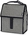 PackIt Freezable Lunch Bag with Zip Closure, Gingham