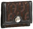 Etienne Aigner Geometric Logo Tri-Fold Wallet