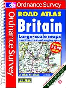 Ordnance Survey Road Atlas Britain: Amazon.co.uk: 9780540079049: Books