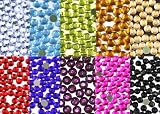 7220 - 5mm 20ss Hot Fix Rhinestone Crystals - All 10 Colors