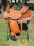 Western Leather Cutter Cutting Ranch Saddles