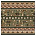 Stainmaster® Wide Ruins Southwestern Rug- Autumn Forest(77" Square)
