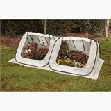 FlowerHouse - FHSH200 - StarterHouse Pop Up Mini Greenhouse - Clear - 4 x 8 ft.