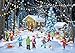 Woodland Skaters Christmas Cards - Set of 15