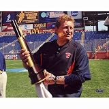 Steiner Sports NCAA John Desko with 2008 Lacrosse Championship Trophy Autographed 8-by-10-Inch Photograph