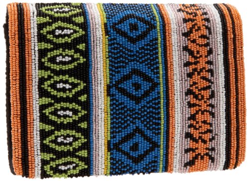 SANTI FTM5061 Beaded Cross-Body Clutch