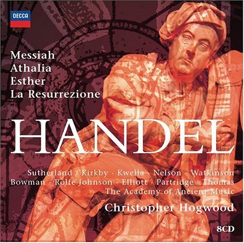 CD-Charts  Search : Handel Ortorios (Messiah / Athalia / Esther / La Resurrezione) / AAM, Hogwood