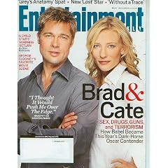 Entertainment Weekly November 3 2006 Brad Pitt, Cate Blanchett (#905)