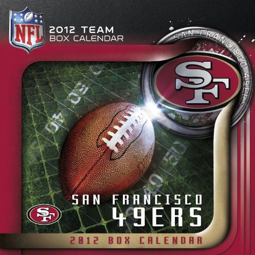 2012 SAN FRANCISCO 49ERS BOX CALENDAR