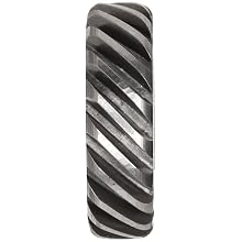 Boston Gear H2420R Plain Helical Gear, 45 Degree Helix, 14.5 Degree Pressure Angle, 0.500 Bore, 24 Pitch, 20 Teeth, Steel, RH