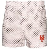New York Mets White Hearts Boxer Shorts