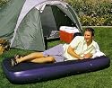 Flocked Single Air Bed. Ergo Design