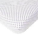 Tadpoles Basics 2-pc. Fitted Crib Sheet Set - Lavender Polka Dot
