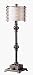 Uttermost 29864-1 Traditional Cade Buffet Lamp with Black Chrome Finish