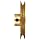 Boston Gear G1218 Grooved Pulley, Fits Round Belts 0.1875" or Smaller, 0.250" Face, Brass