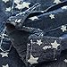 Soda Park Boys Long Sleeve Stars Print Denim Button-Down Shirt