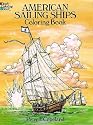 American Sailing Ships Coloring Book