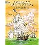 American Sailing Ships Coloring Book