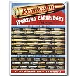 Nostalgic Remington Tin Sign : Cartridges