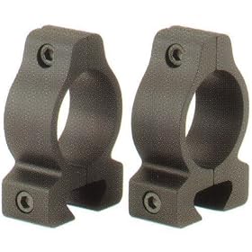 Bushnell Hunting Scope Mount Rimfire Rings Description 1in. .22 Cal by 