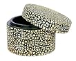 Handmade Decorative Eggshell Black Lacquer Treasure / Jewelry Box (Thailand)