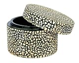 Handmade Decorative Eggshell Black Lacquer Treasure / Jewelry Box (Thailand)