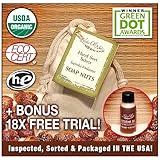 NaturOli Soap Nuts. 1/4 lb. 'Select' USDA CERTIFIED ORGANIC. 100% chemical free. Rated 'best' eco-friendly, natural laundry detergent. Green Dot Award Winner. + Extreme 18X concentrate trial - FREE $5.95 BONUS
