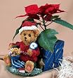 Miniature Poinsettia 2" Pot in Teddy Bear Planter