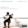 Johann Adolph Hasse: Opera for Lute