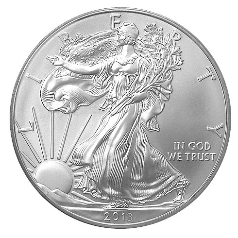 2013 US Mint American Silver Eagle $1 Dollar Unc Coin