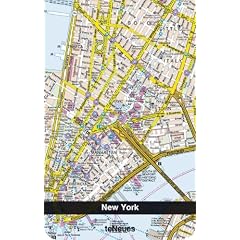 New York City Flip Pad: leicht liniert, handliches Format f�r unterwegs, ausklappbarer Innenstadtplan, perforierte Seiten, Seite f�r pers�nliche Daten, Elastikband zum Schlie�en
