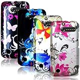 HTC Arrive T7575 - Four (4) Design Hard Plastic Skin Case Covers (Pink Butt ....