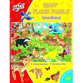 Galt Giant Floor Puzzle - Woodland